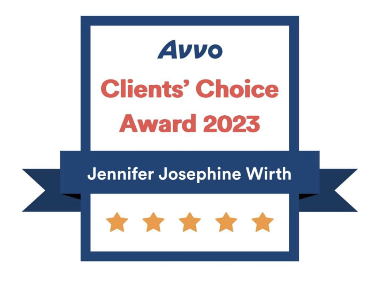 Avvo Clients' Choice Award 2023